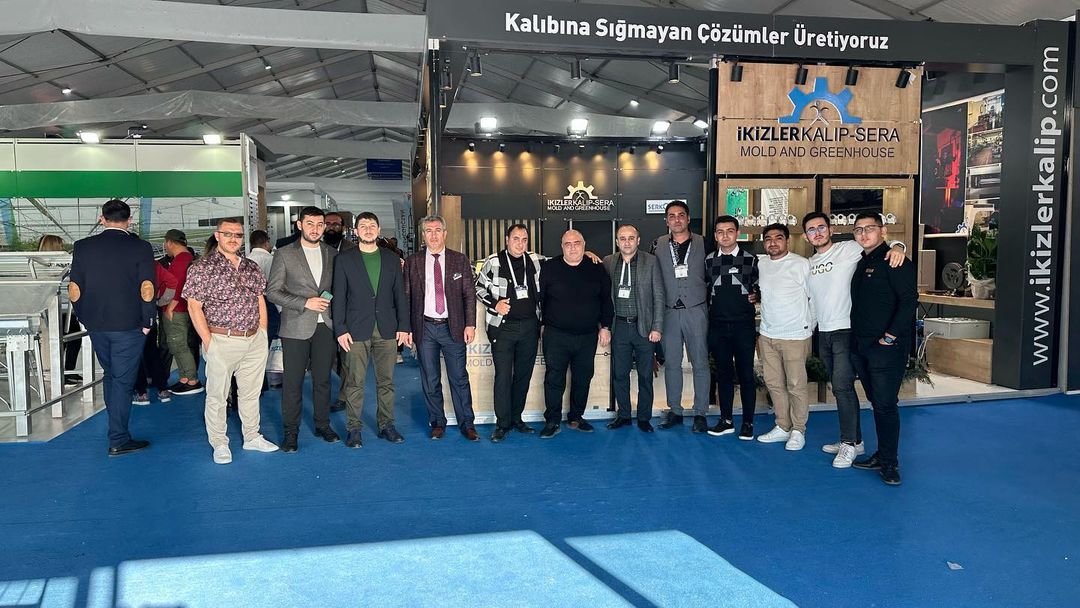 İkizler Kalıp Sera 21. Antalya Growtech Fuarı’nda!